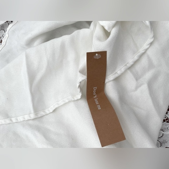 Reformation Annika white lace wedding dress NWT - Picture 9 of 10